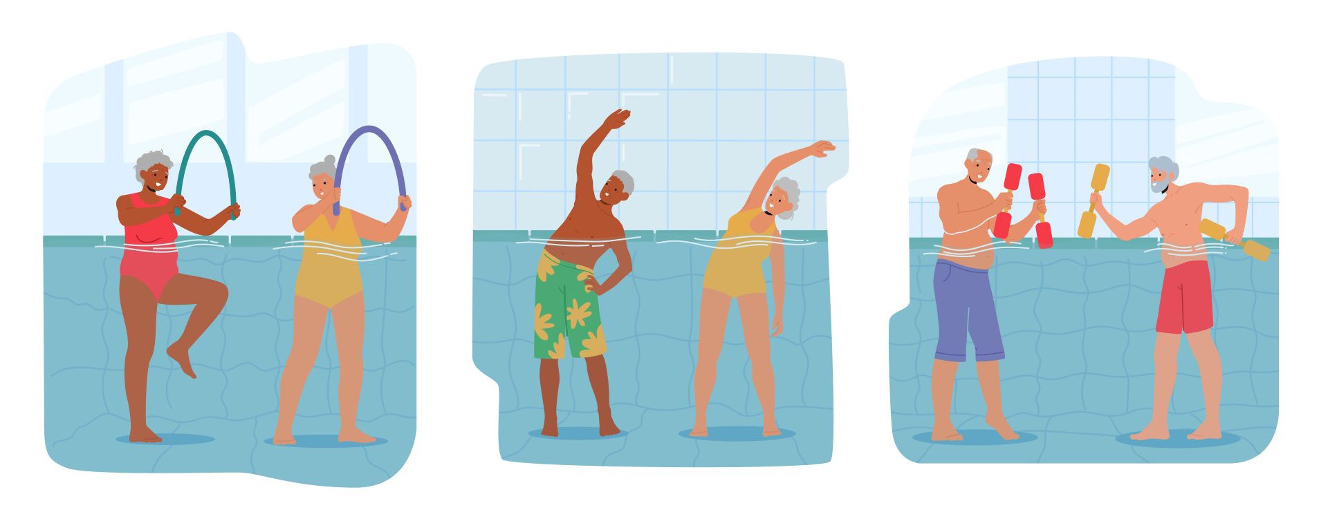 Bewegung im eigenen Pool: einfache Ăbungen fĂŒr jeden Tag Wenn der Pool fertig ist, verwandelt sich der Garten in ein persönliches Bewegungszentrum. Wassertraining benötigt keine GerĂ€te, sondern nur etwas Zeit und Motivation. Die gleichmĂ€Ăige Belastung fördert Kraft, Koordination und Beweglichkeit, wĂ€hrend der Wasserwiderstand die IntensitĂ€t automatisch reguliert. So trainieren Sie effektiv, aber schonend. Empfehlenswerte Ăbungen fĂŒr den Alltag: Wassergehen: Im Becken auf und ab gehen, dabei Arme mitschwingen. StĂ€rkt Beine, Rumpf und Ausdauer. Armkreisen: Unter Wasser groĂe, langsame Kreise ziehen, um Schultergelenke beweglich zu halten. Beinheben: Abwechselnd ein Bein anheben, Balance halten und Gleichgewicht trainieren. AtemĂŒbungen: Tief einatmen, den Kopf unter Wasser tauchen, ausatmen. Fördert LungenkapazitĂ€t und Ruhe. Schon zehn bis fĂŒnfzehn Minuten tĂ€gliches Training reichen aus, um die Muskulatur zu stĂ€rken und den Kreislauf anzuregen. Bewegung im Wasser ist zudem gelenkschonend, sodass sie sich ideal fĂŒr Wiedereinsteiger oder Menschen mit Arthrose eignet.